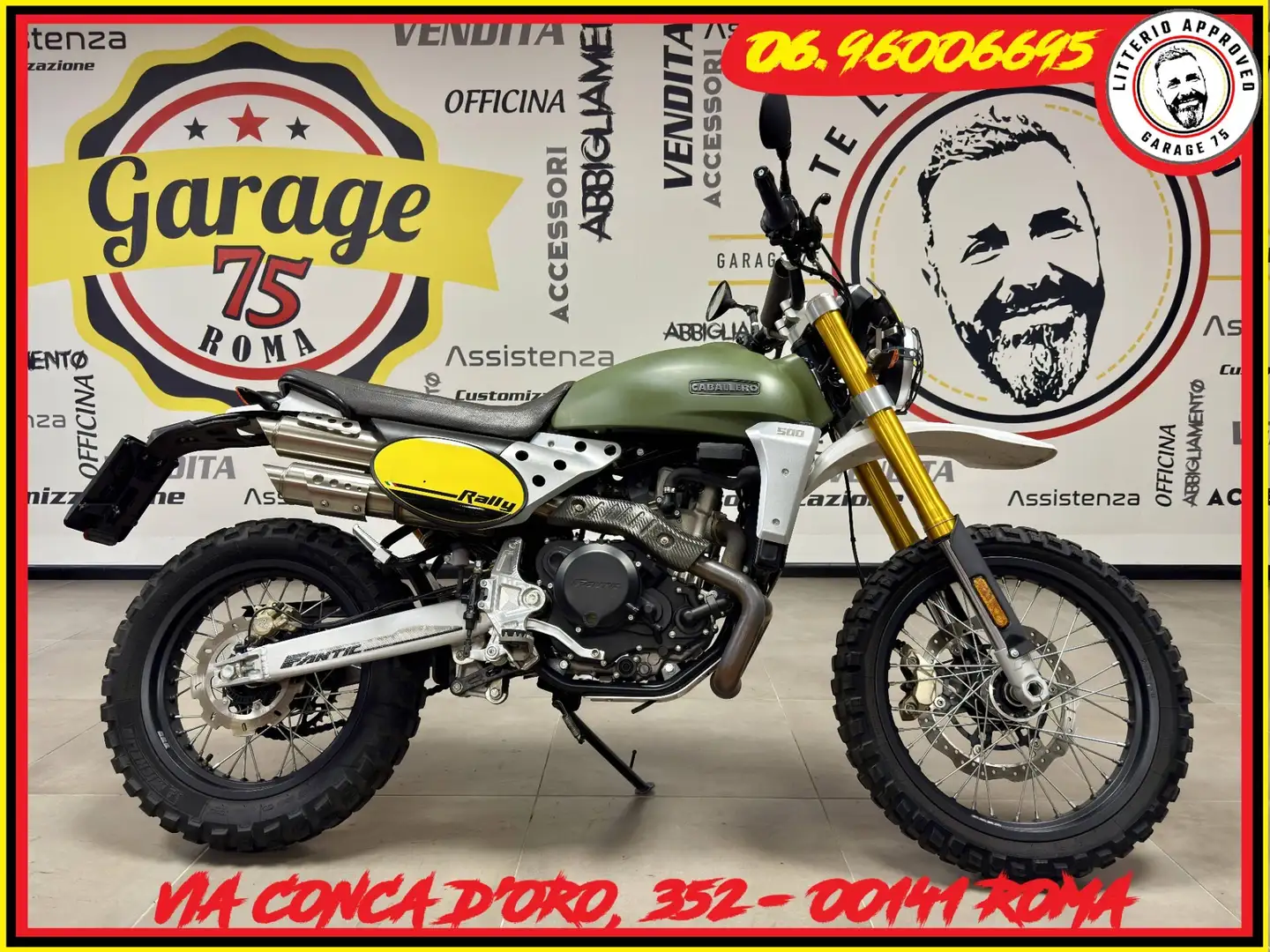 Fantic Caballero 500 Zielony - 1