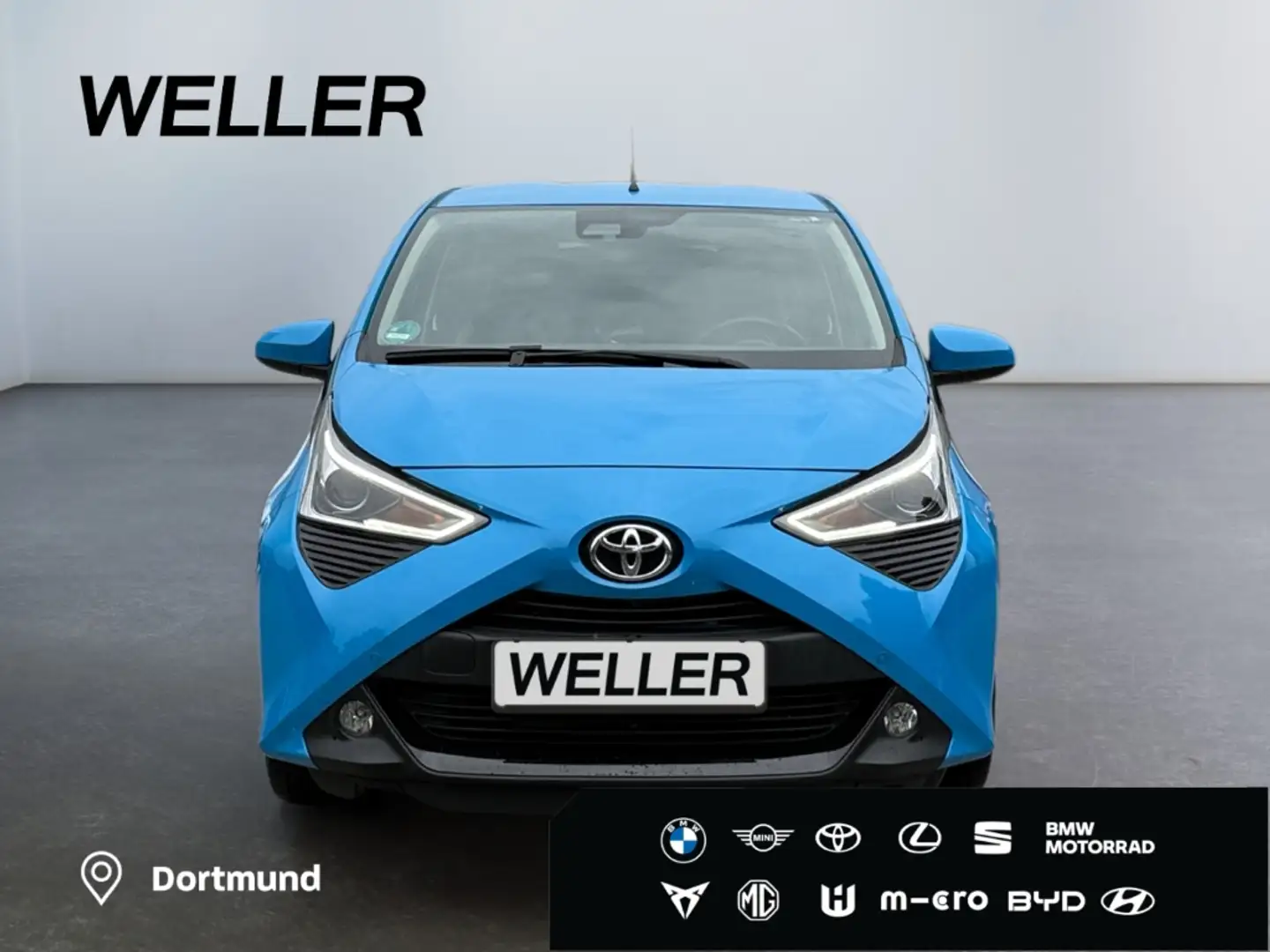 Toyota Aygo x-shift x-play Team D *Kamera*CarPlay*Klima* Blau - 2