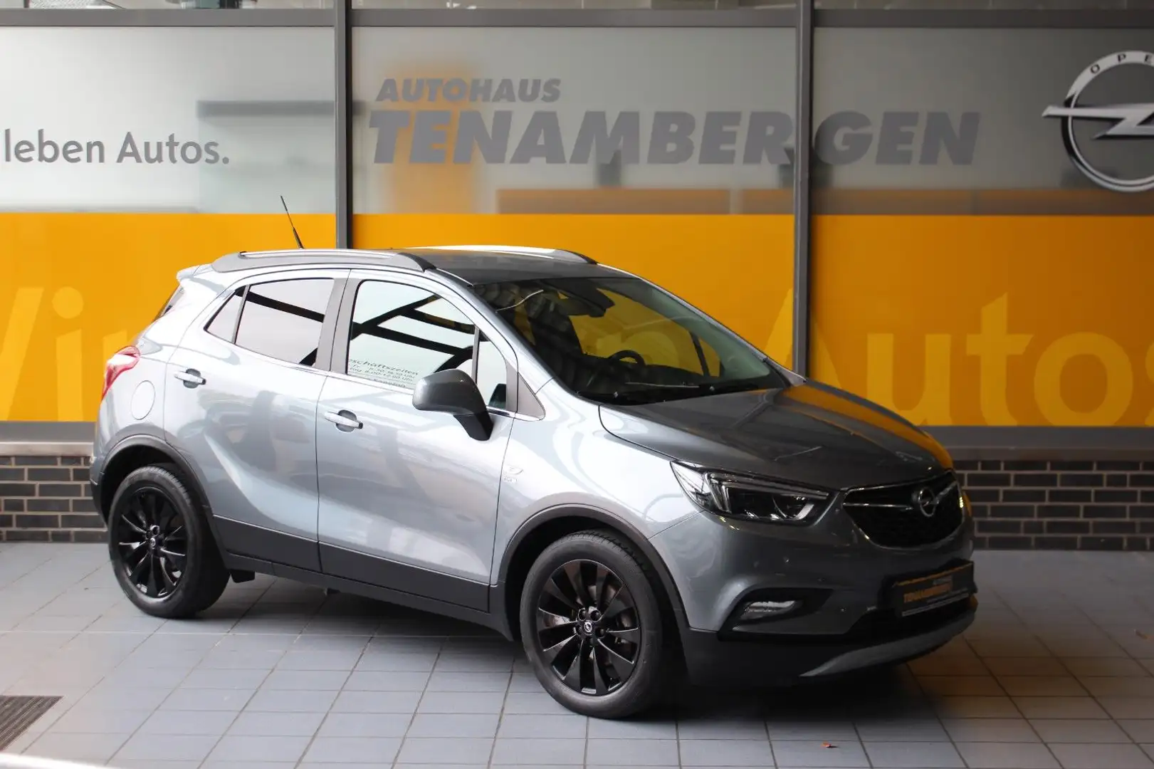 Opel Mokka X 1.4 Turbo Navi IntelliLink Kamera LED Grau - 1