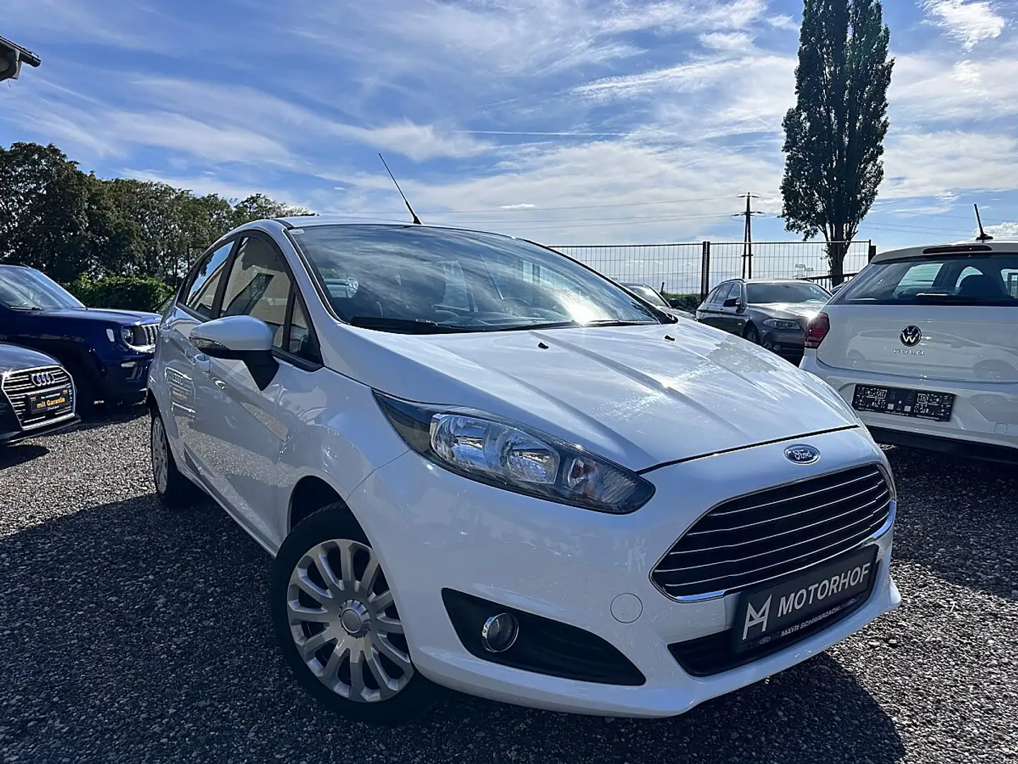 Ford Fiesta 1.25 Trend · nur 75.000 km · Sitzheizung · KeyF... Weiß - 1