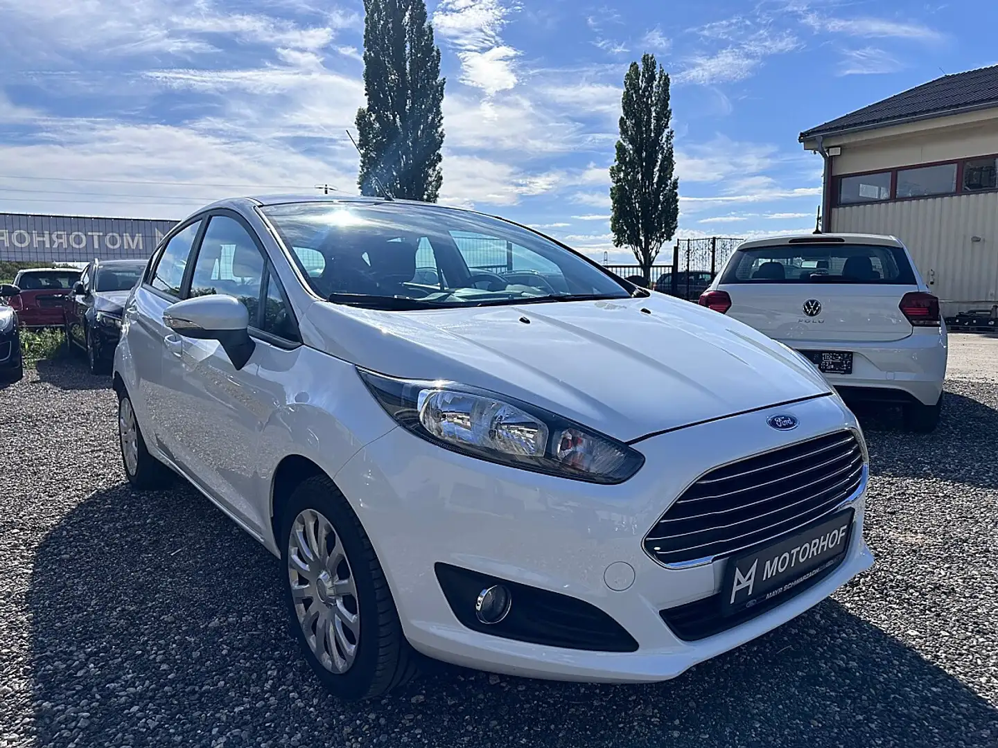 Ford Fiesta 1.25 Trend · nur 75.000 km · Sitzheizung · KeyF... Weiß - 2