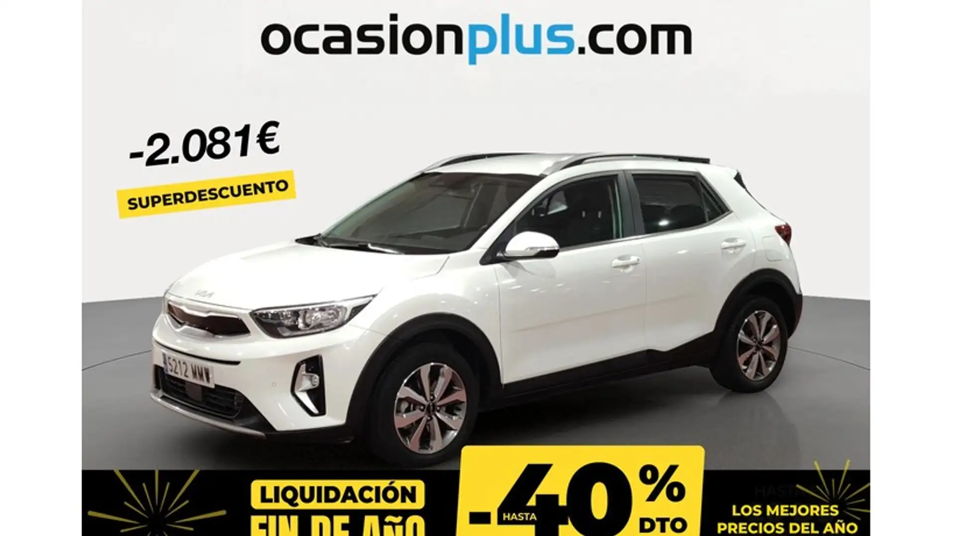 Kia Stonic 1.0 T-GDi MHEV DCT Drive 120 Blanc - 1