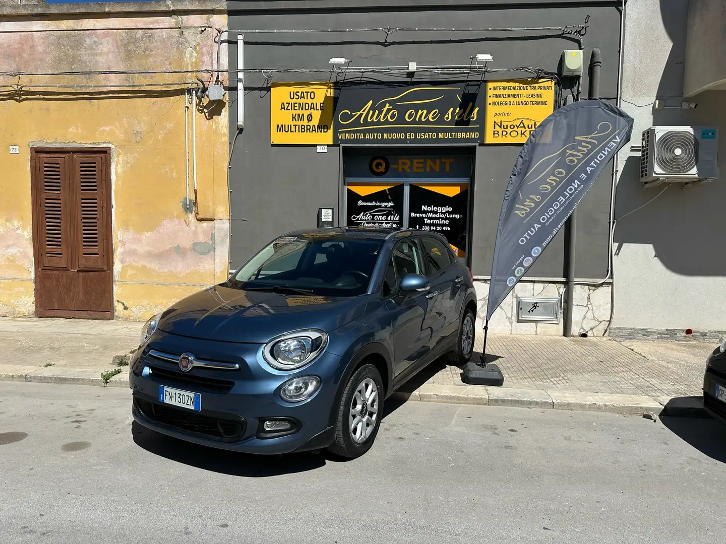 Fiat 500X 1.3 MJT Business 95 CV Blu/Azzurro - 1