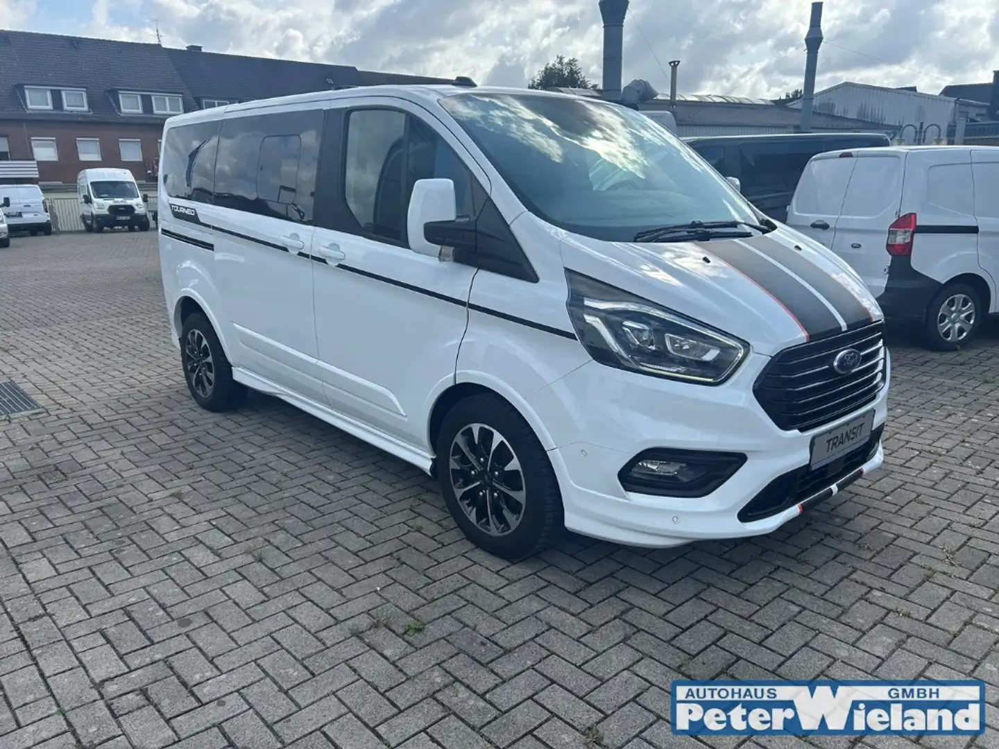 Ford Tourneo Custom Kombi 320 L1 Sport 2.0 TDCi EU6d-T Sportpaket Stan Weiß - 2