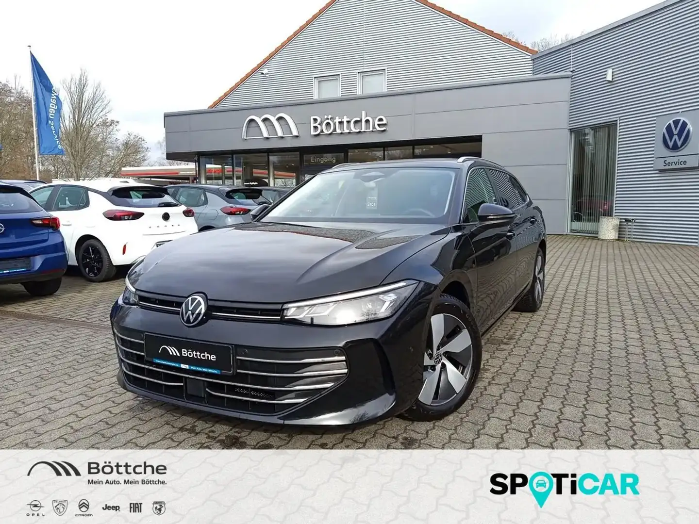 Volkswagen Passat Variant 1.5 eTSI Business LED/Navi/Allwetter Schwarz - 1