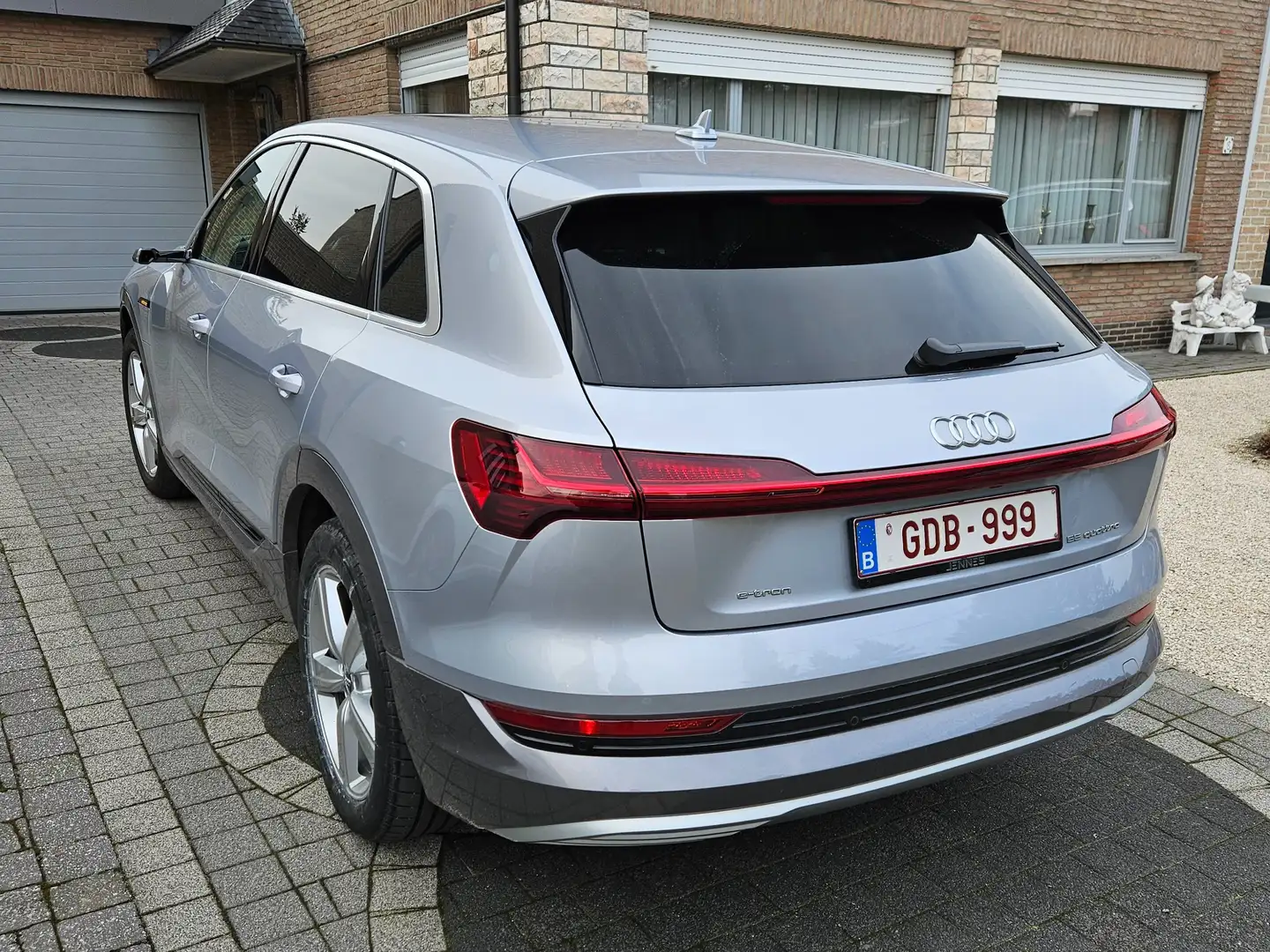 Audi e-tron e-tron 55 quattro advanced Argent - 1