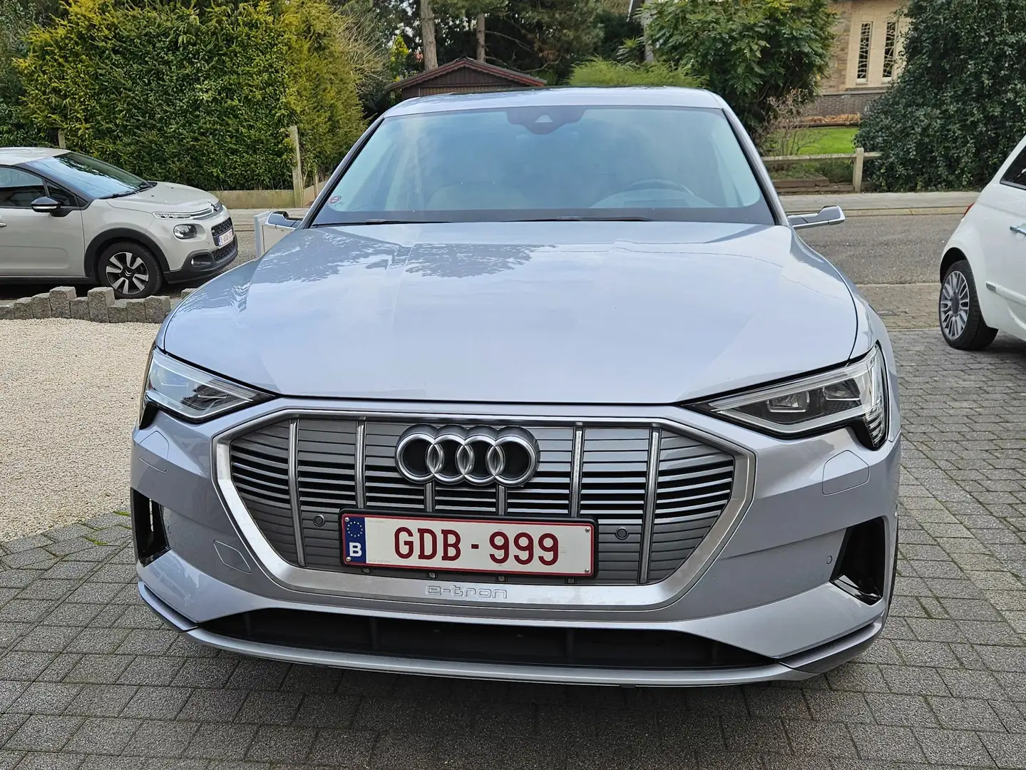 Audi e-tron e-tron 55 quattro advanced Argent - 2