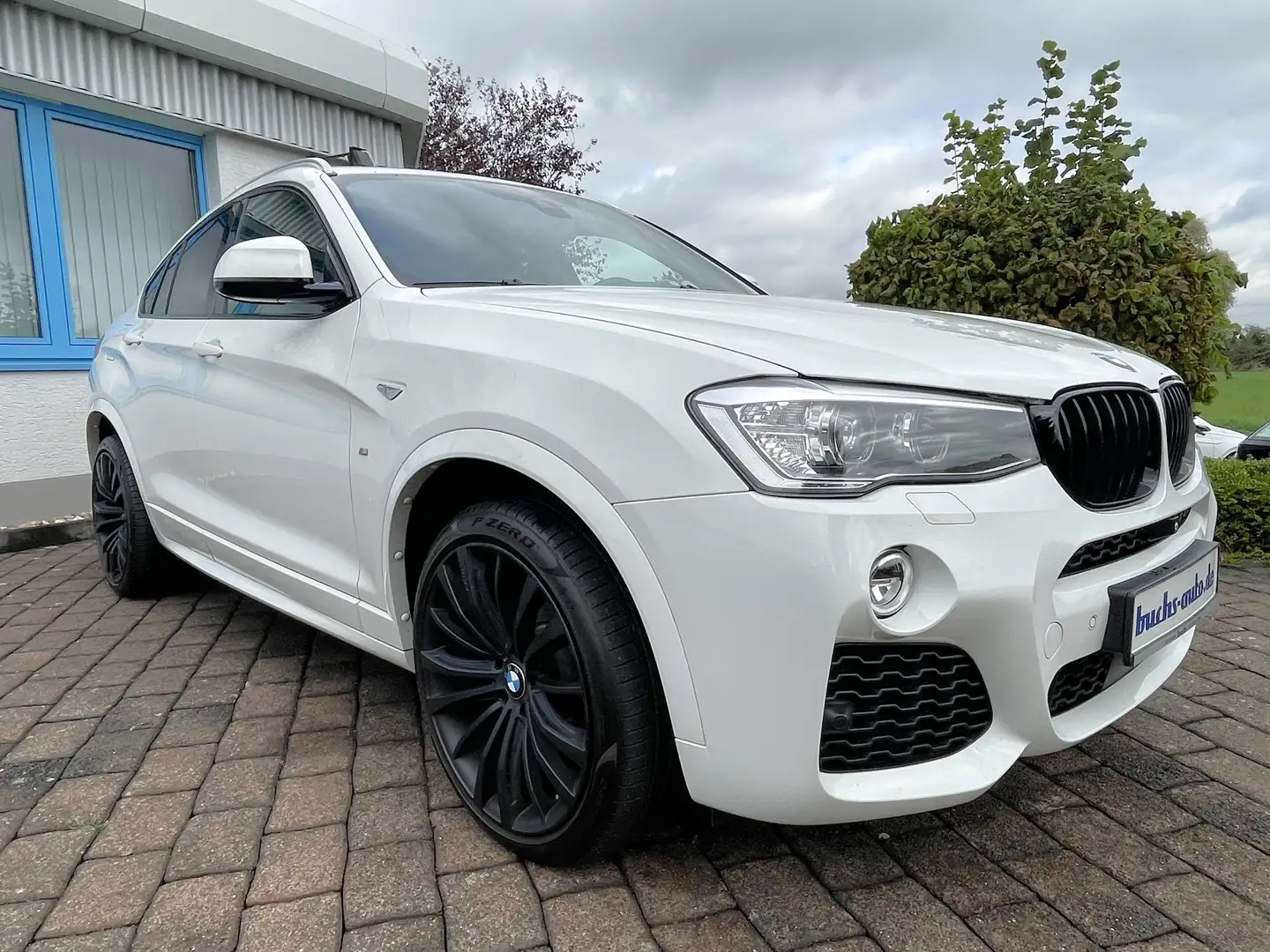 BMW X4 xDrive 30d M Sport 360° AHK ACC H/K Standheiz. Blanco - 1