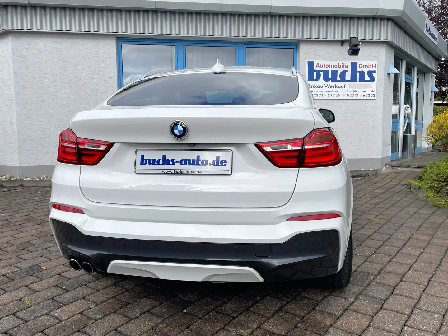 BMW X4 xDrive 30d M Sport 360° AHK ACC H/K Standheiz. Blanco - 2