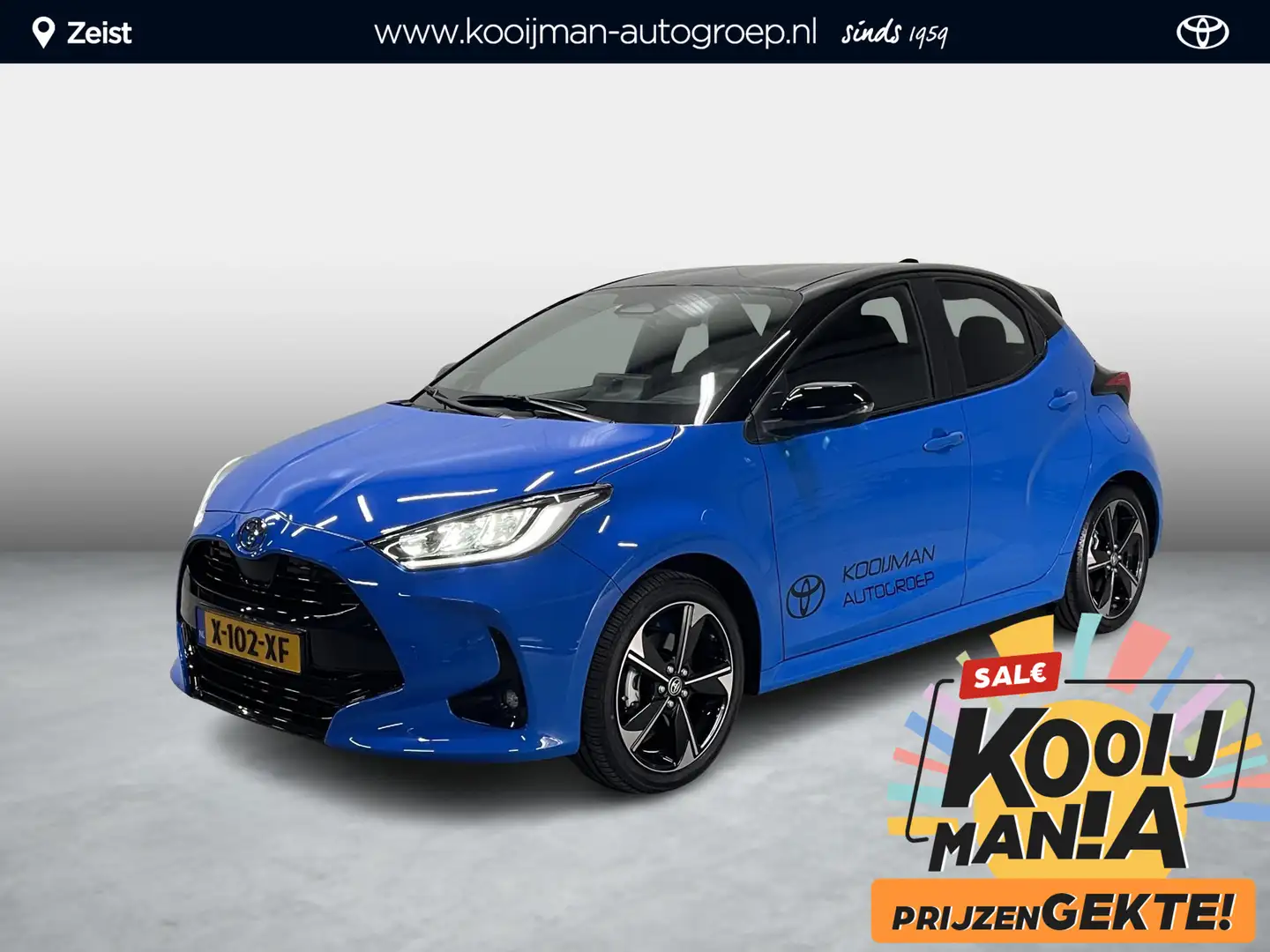 Toyota Yaris 1.5 Hybrid 130 Launch Edition Toyota Yaris Hybrid Blauw - 1