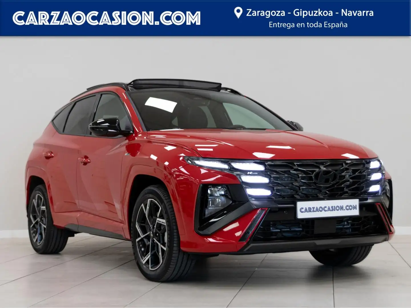 Hyundai TUCSON 1.6T 176kW (239CV) HEV AT N Line Sky Rojo - 1