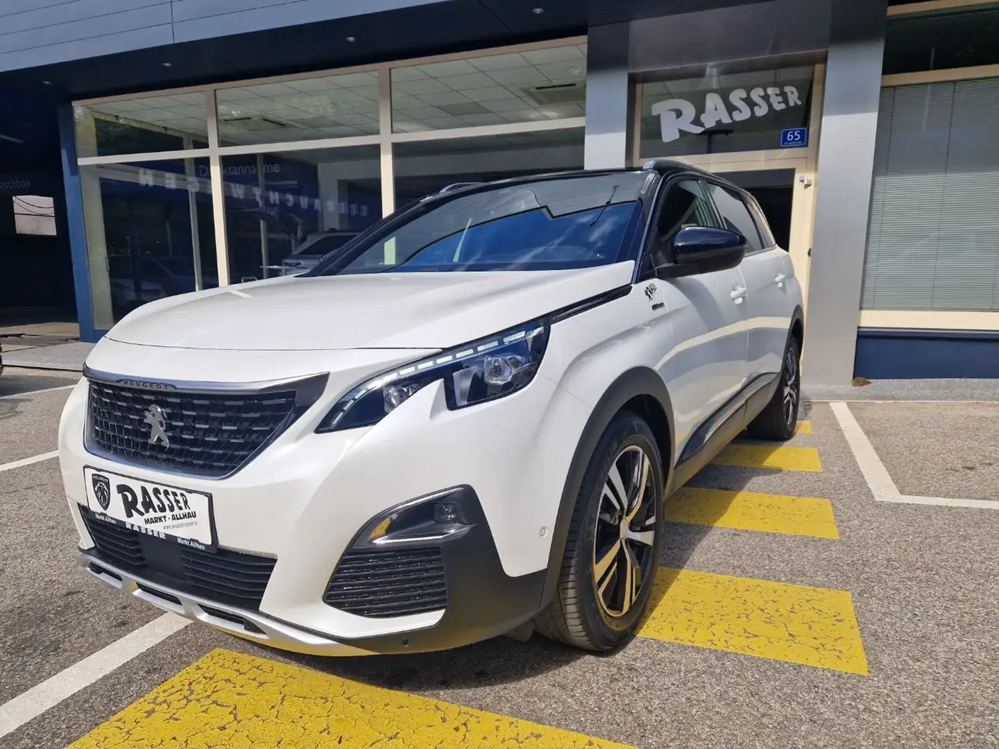 Peugeot 5008 1.5 BlueHDi 130 FAP GT Line Weiß - 2