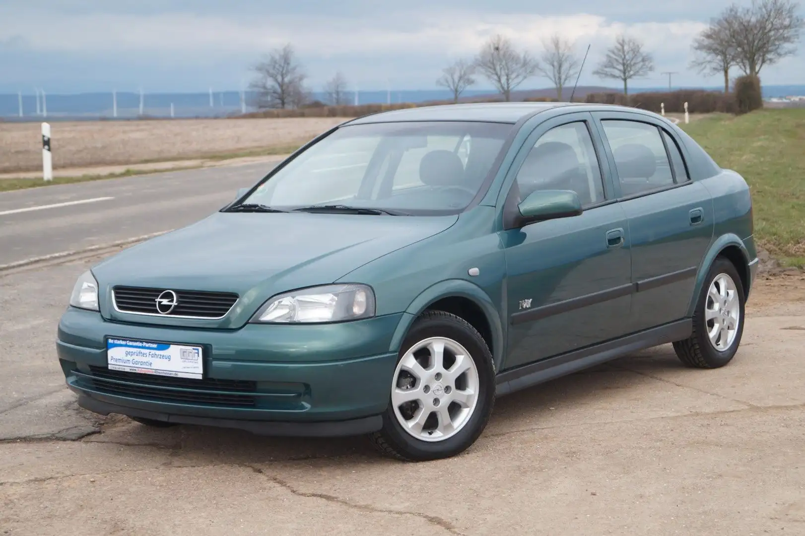 Opel Astra G Lim. Njoy +Klima+Alu+ Зелений - 1