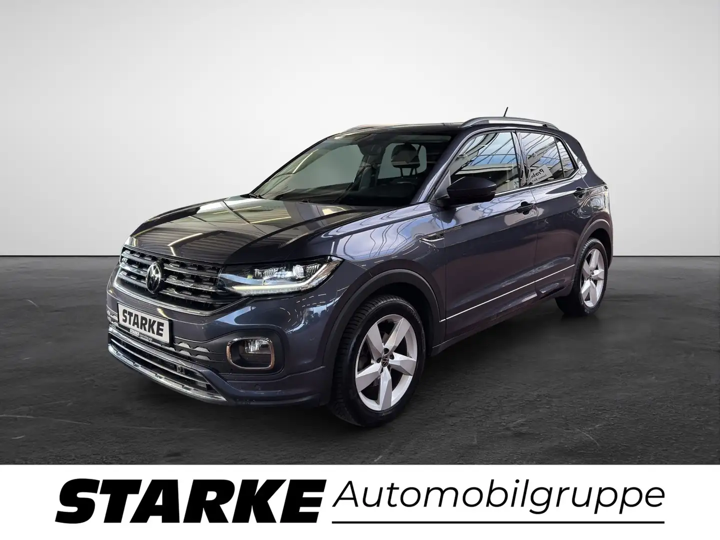 Volkswagen T-Cross 1.0 TSI DSG R-line Grau - 1