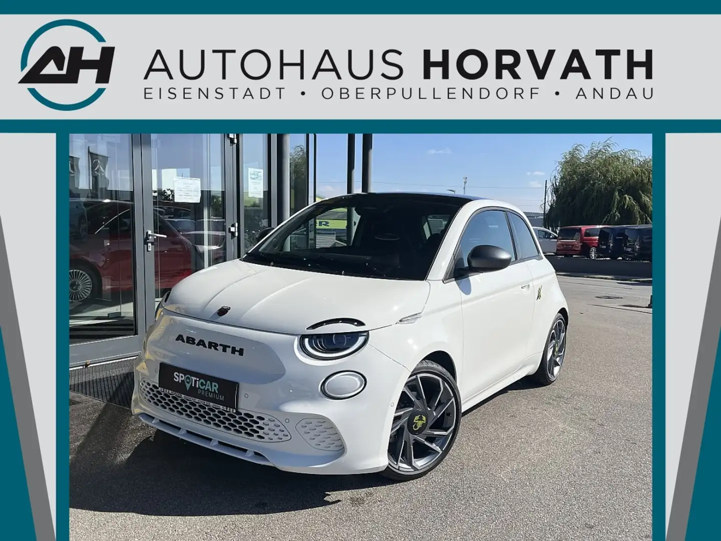 Abarth 500e Turismo Weiß - 1