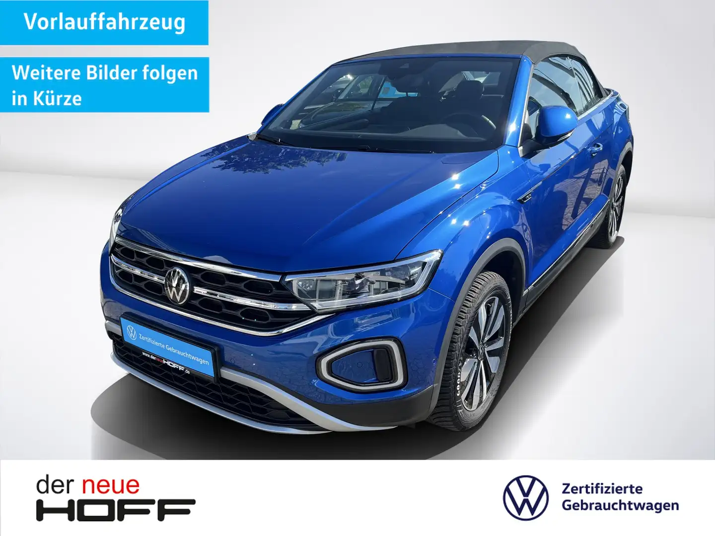 Volkswagen T-Roc Cabriolet 1.5 TSI DSG MOVE AHK Standheiz. Kamera A Azul - 1