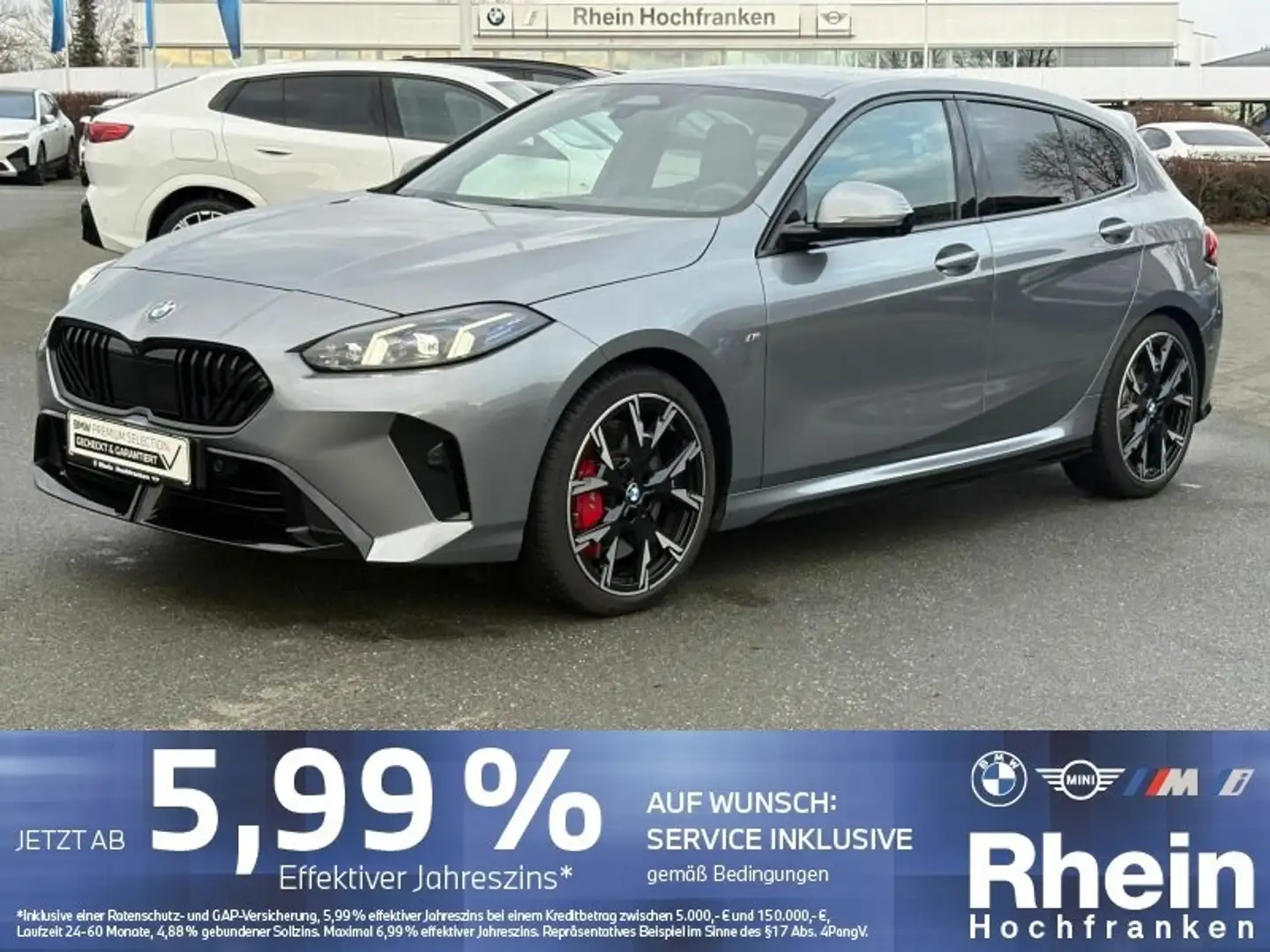 BMW 120 M Sport Pro LED HUD 360° AHK HARMAN/KARDON Grau - 1