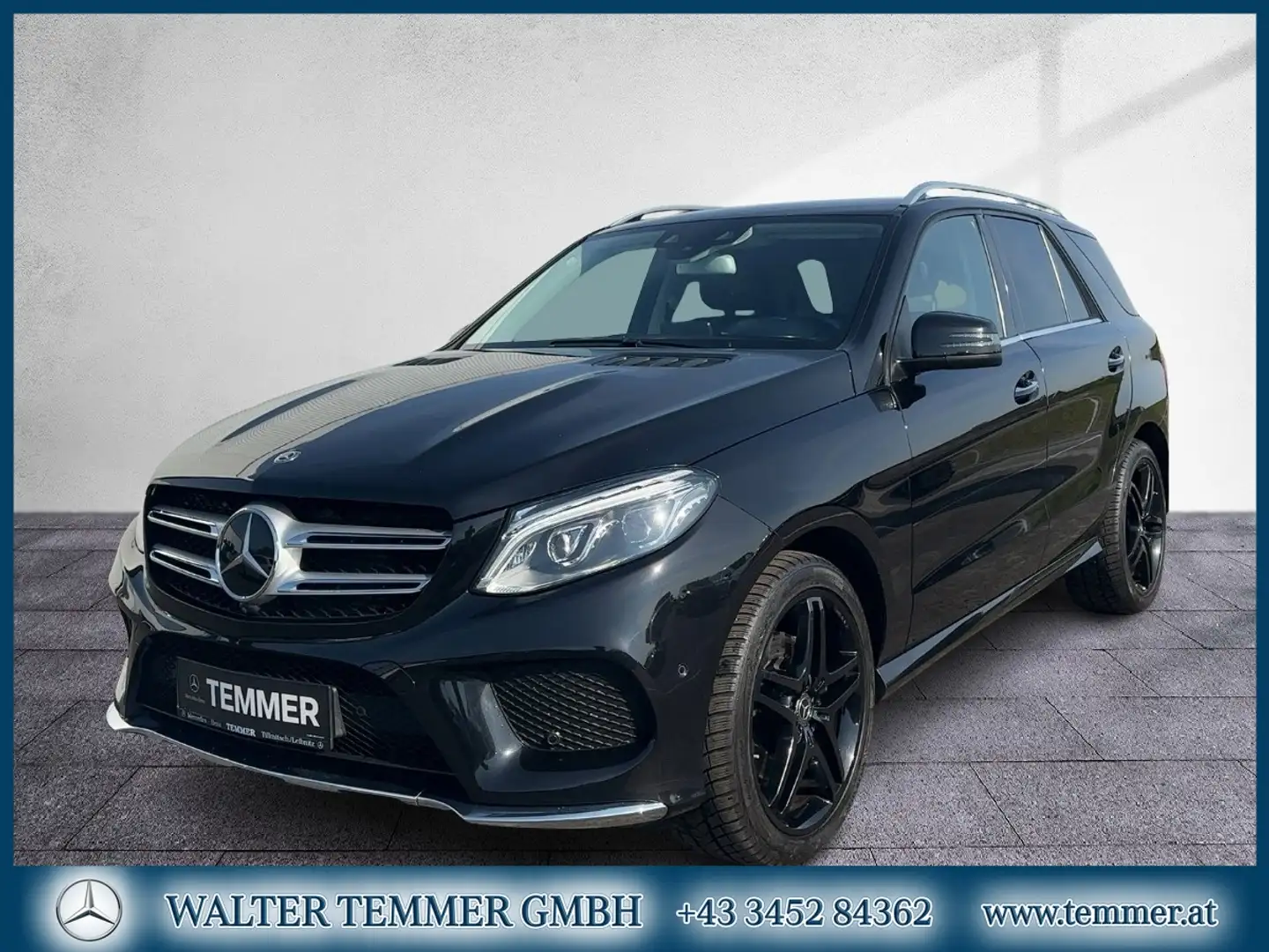 Mercedes-Benz GLE 350 d 4MATIC AMG-Line Comand Distr AHV HUD Noir - 1