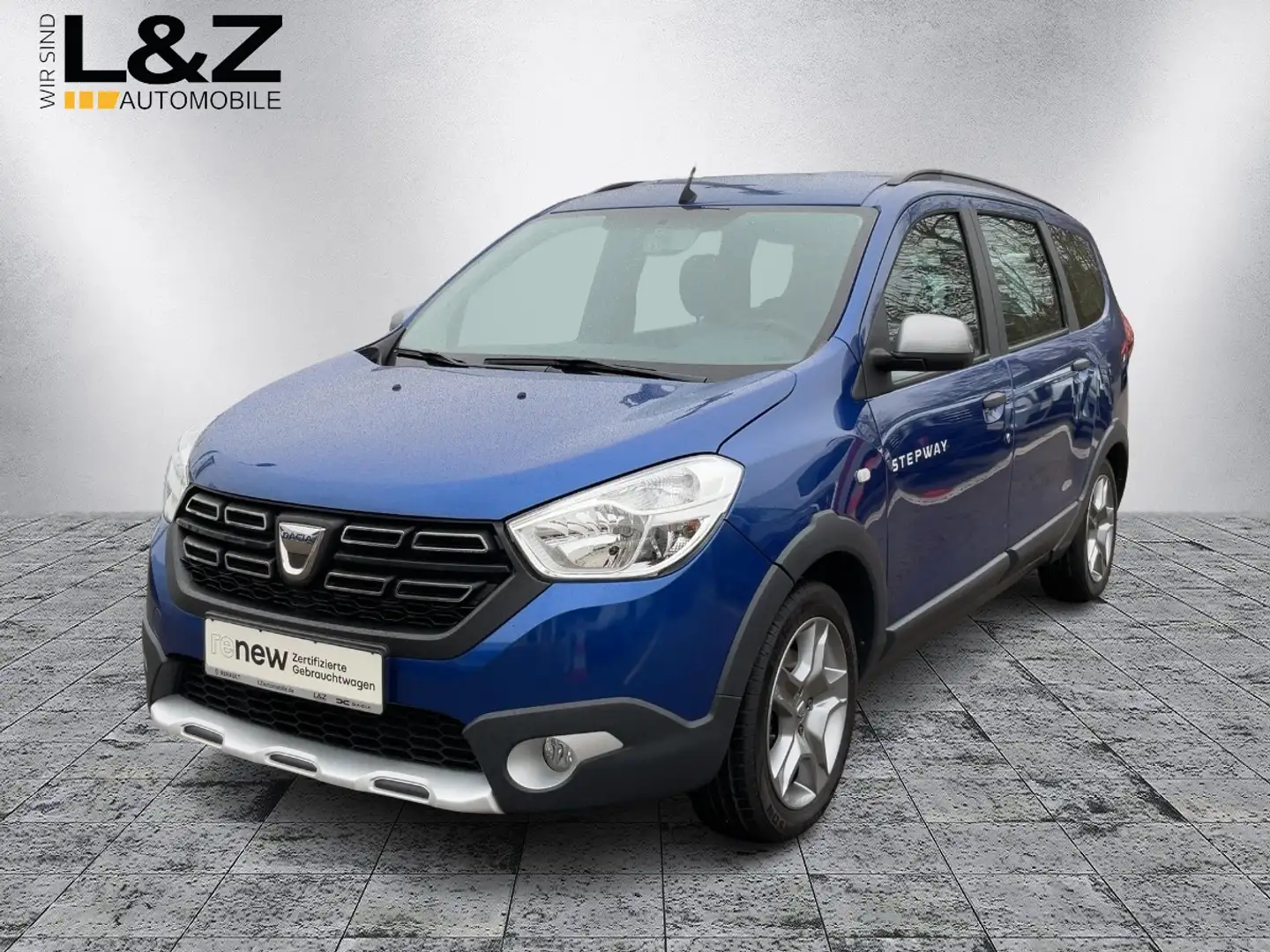 Dacia Lodgy Stepway 1.3 TCe 130 Blauw - 1