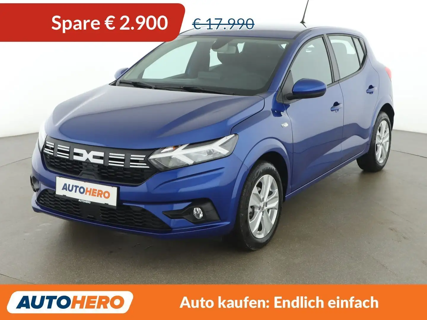 Dacia Sandero 1.0 TCe Expression Blau - 1