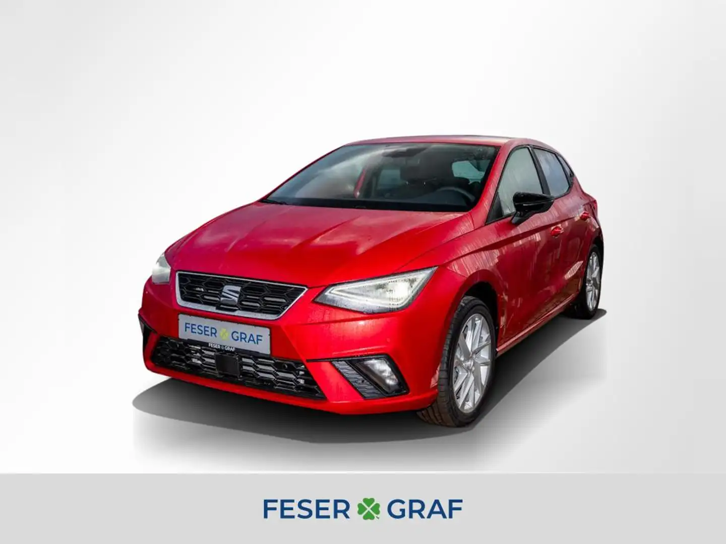 SEAT Ibiza FR 1.0 TSI DSG/FULLLINK/SHZ/RFK Rot - 1