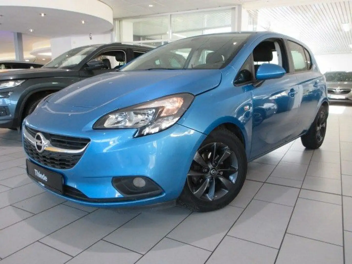 Opel Corsa E 120 Years 1.4 66KW NAVI/LED/PDC/TEMP/ALU Blau - 1