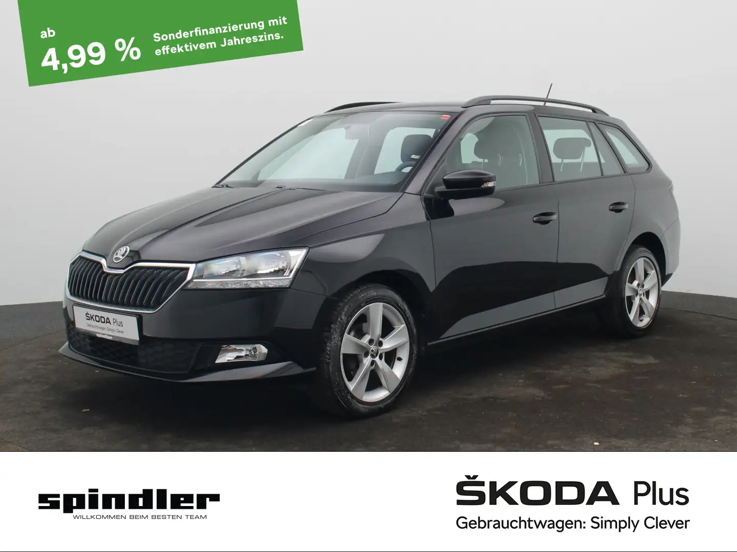Skoda Fabia Combi Cool Plus 1.0 MPI / Bluetooth, SHZ Schwarz - 1