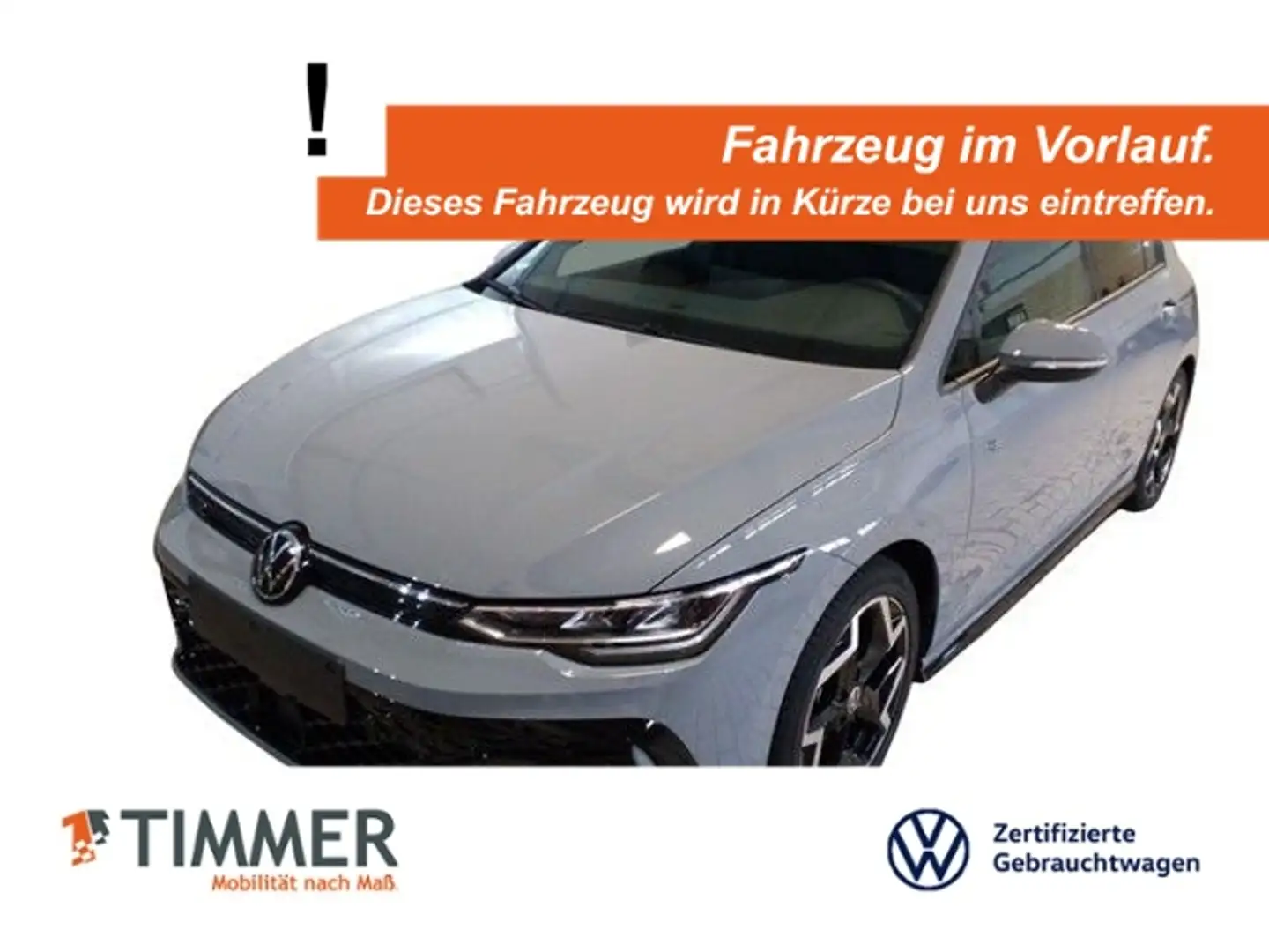 Volkswagen Golf VIII 1.5 eTSI DSG R-LINE +LED +ACC +RKAM +CARPLAY Grau - 1