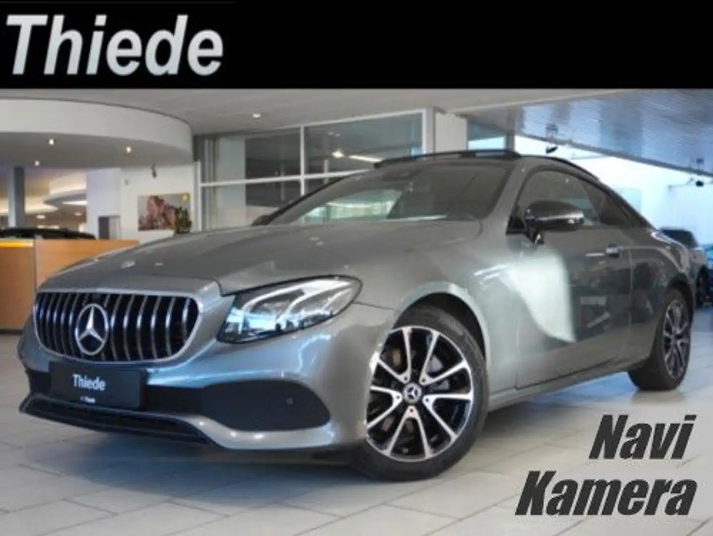 Mercedes-Benz E 220 D COUPE AVANTGARDE NAVI/LED/KAMERA/SH/PANO. Gris - 1