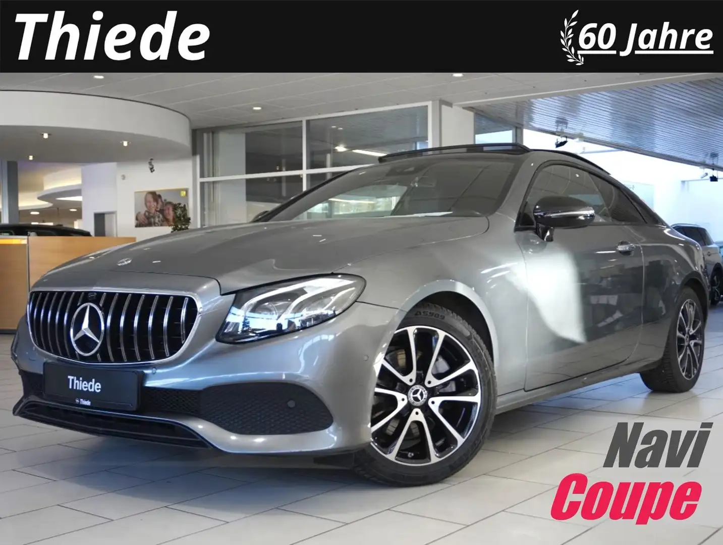 Mercedes-Benz E 220 D COUPE AVANTGARDE NAVI/LED/KAMERA/SH/PANO. Gri - 1