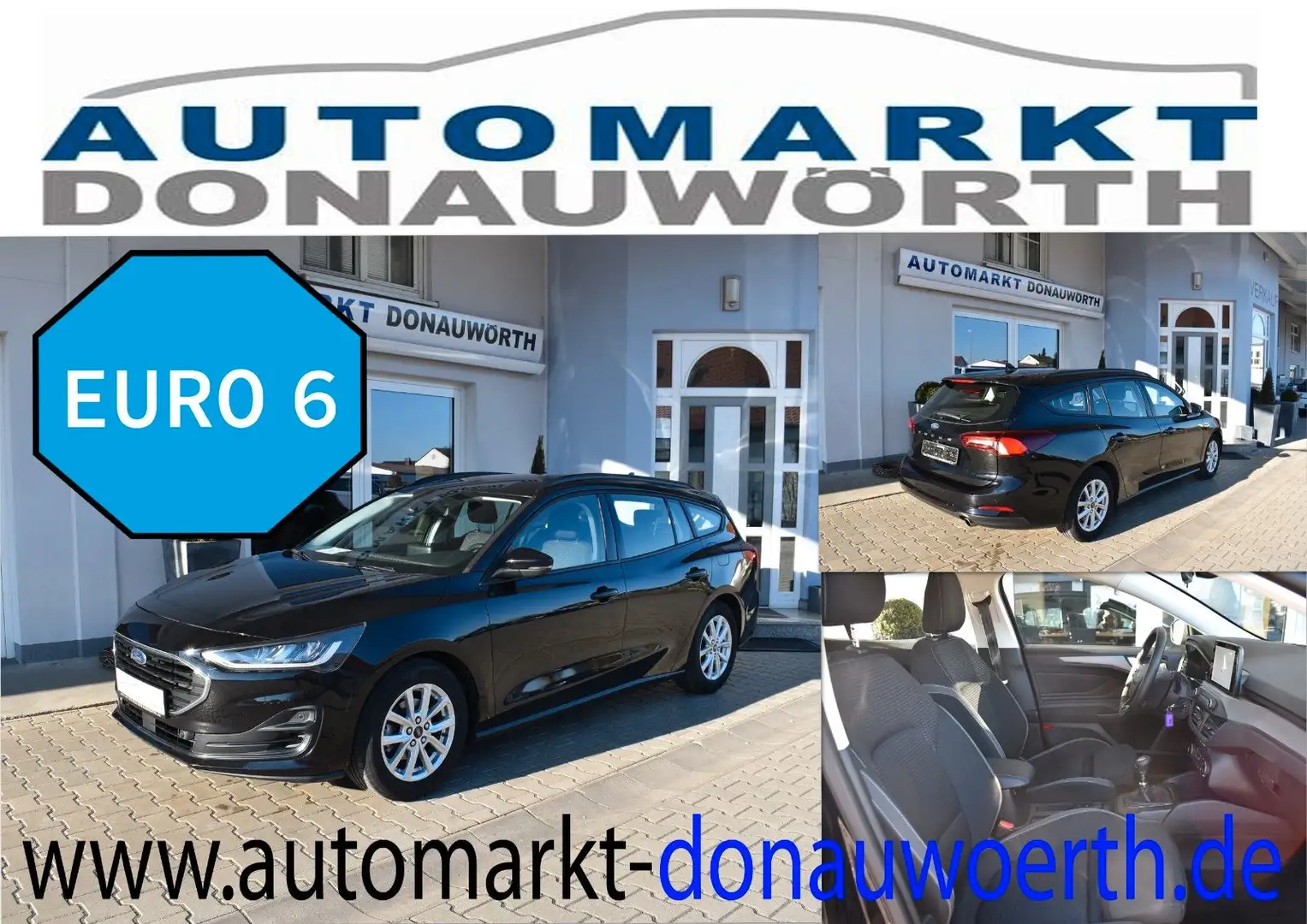 Ford Focus Turnier 1.0 EcoBoost Cool & Connect Navi Schwarz - 1