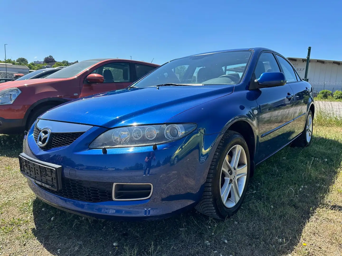 Mazda 6 2.0 KAT Active Klimaaut. NUR GEWERBE/EXPORT Bleu - 1