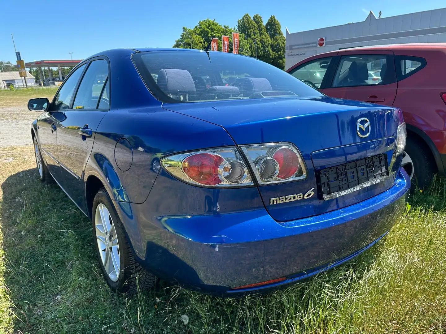 Mazda 6 2.0 KAT Active Klimaaut. NUR GEWERBE/EXPORT Bleu - 2
