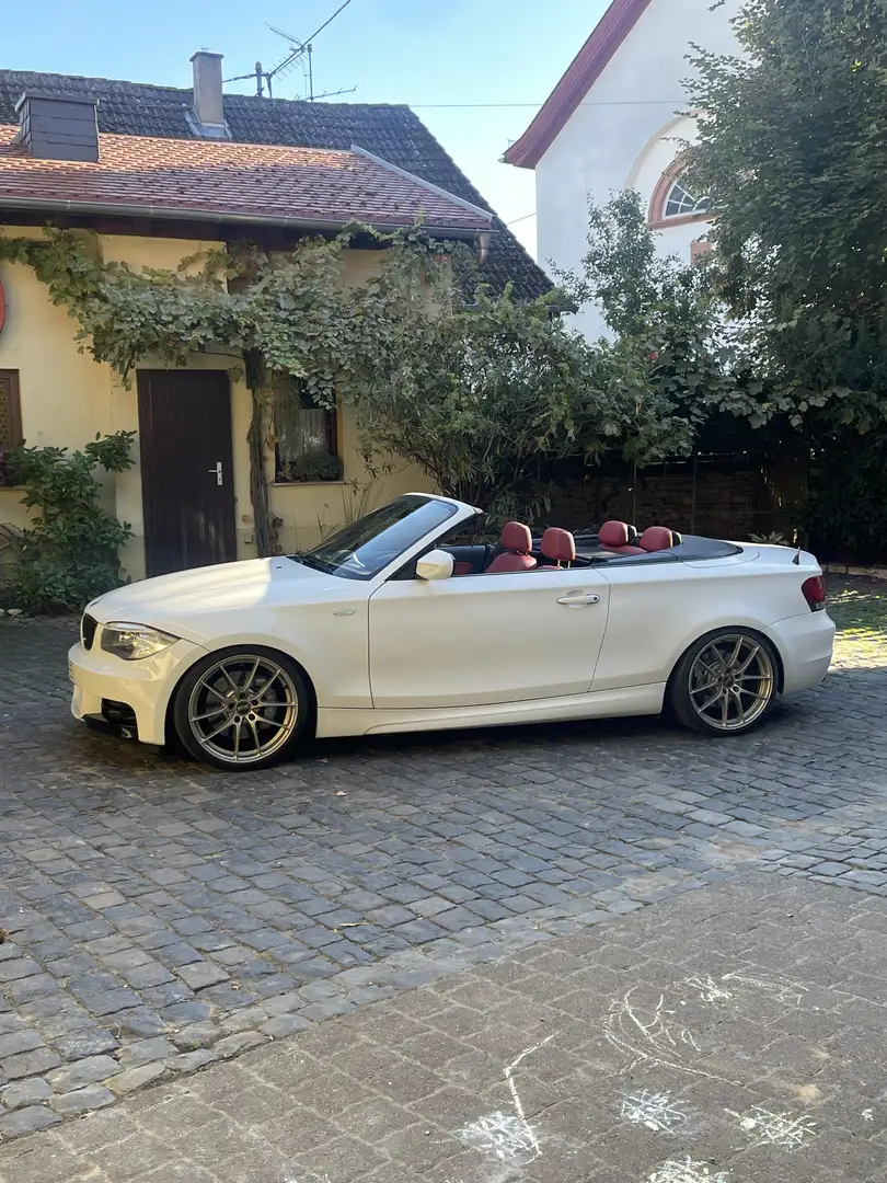 BMW 135 135i Cabrio Blanc - 2