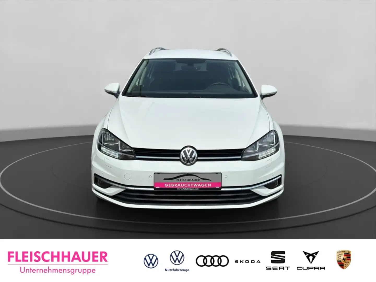 Volkswagen Golf Variant VARIANT 1,4 TSI Navi+PDC Plus+CarPlay+Climatronic Weiß - 2