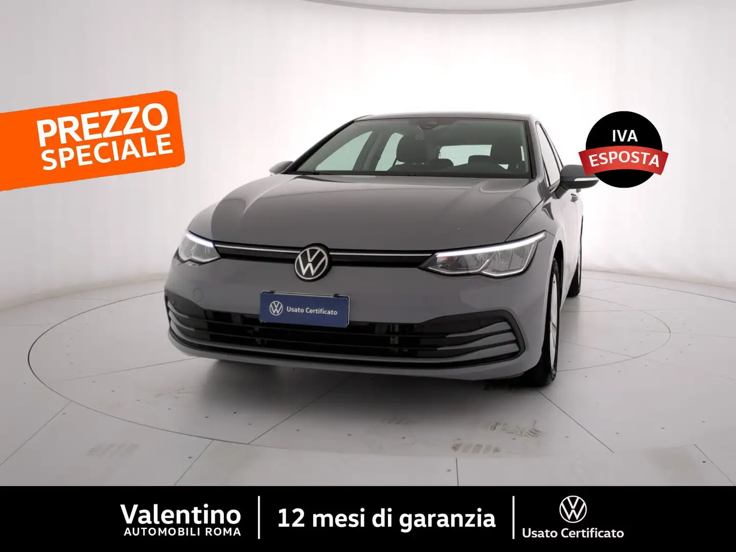 Volkswagen Golf 1.0 eTSI DSG EVO Life Grigio - 1