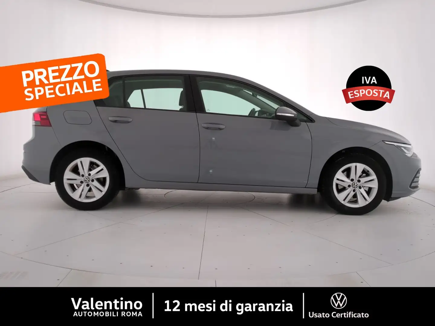 Volkswagen Golf 1.0 eTSI DSG EVO Life Grigio - 2