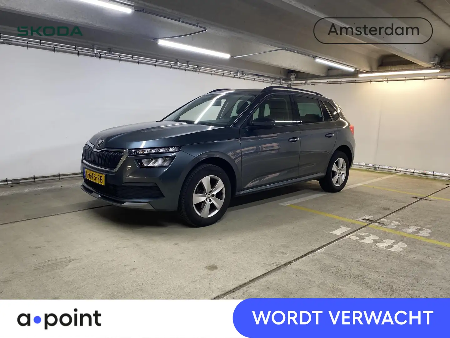 Skoda Kamiq 1.0 TSI Ambition 115 pk | Navigatie via App | Park Gris - 1