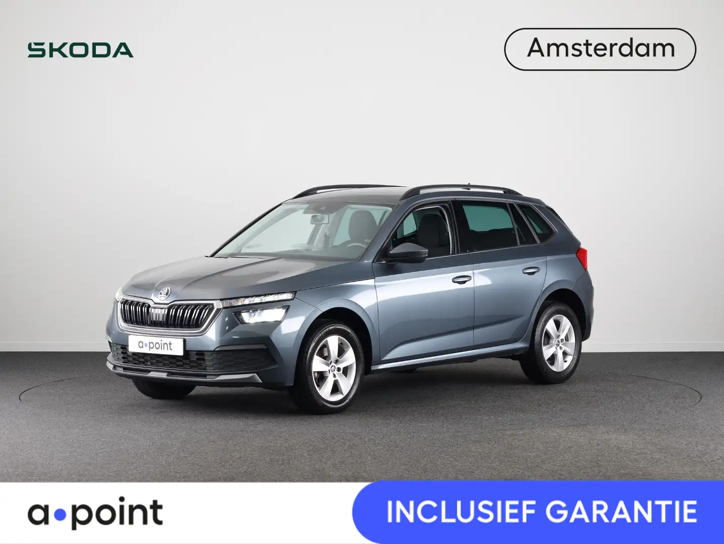 Skoda Kamiq 1.0 TSI Ambition 115 pk | Navigatie via App | Park Gris - 1