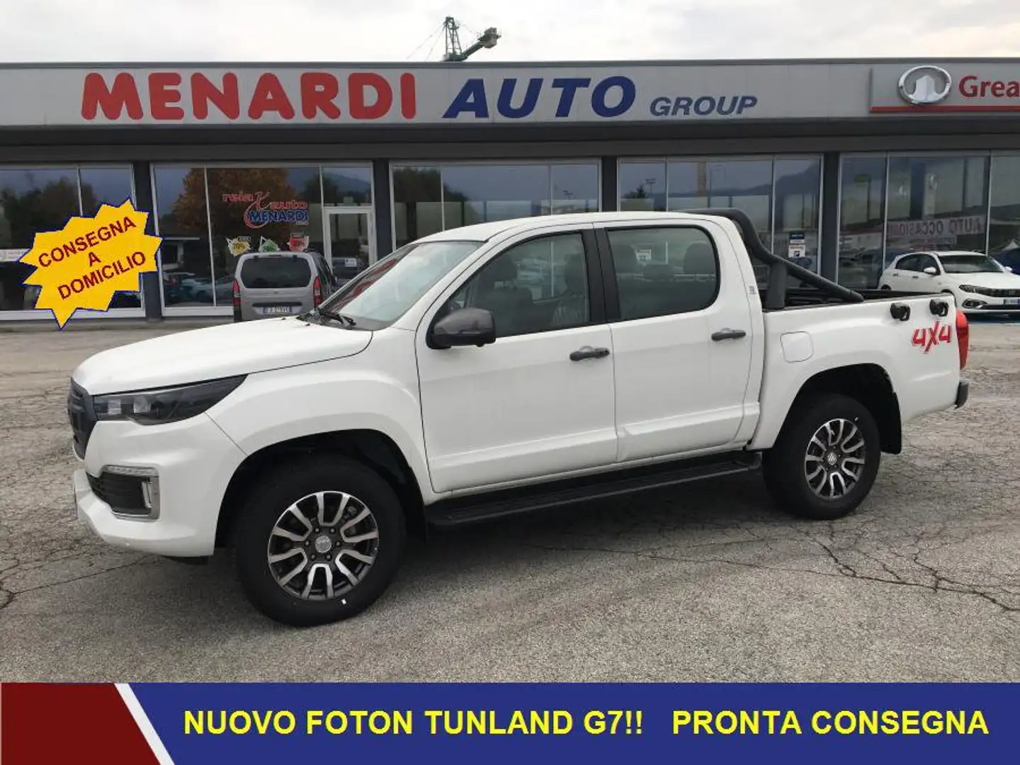 Foton Tunland G7 6 MT CONSEGNA IN TUTTA ITALIA!! Weiß - 1