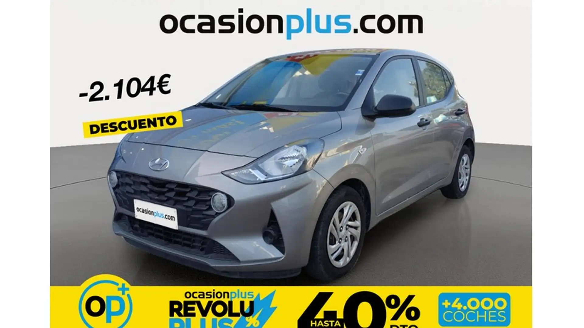 Hyundai i10 1.0 MPI Essence Gris - 1