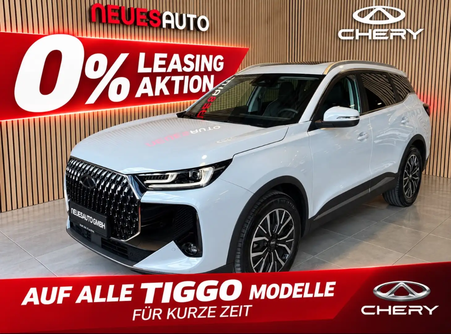 Chery Tiggo TIGGO 7 HEV UNIQUE *7 Jahre Gar.*540°Kam.*Pano* Grau - 1