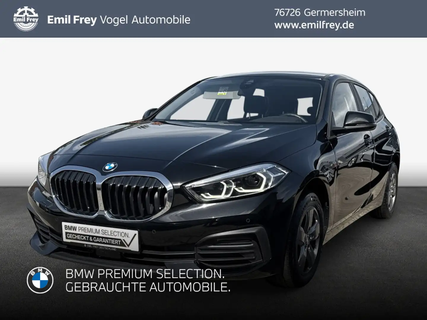 BMW 118 i Advantage Noir - 1