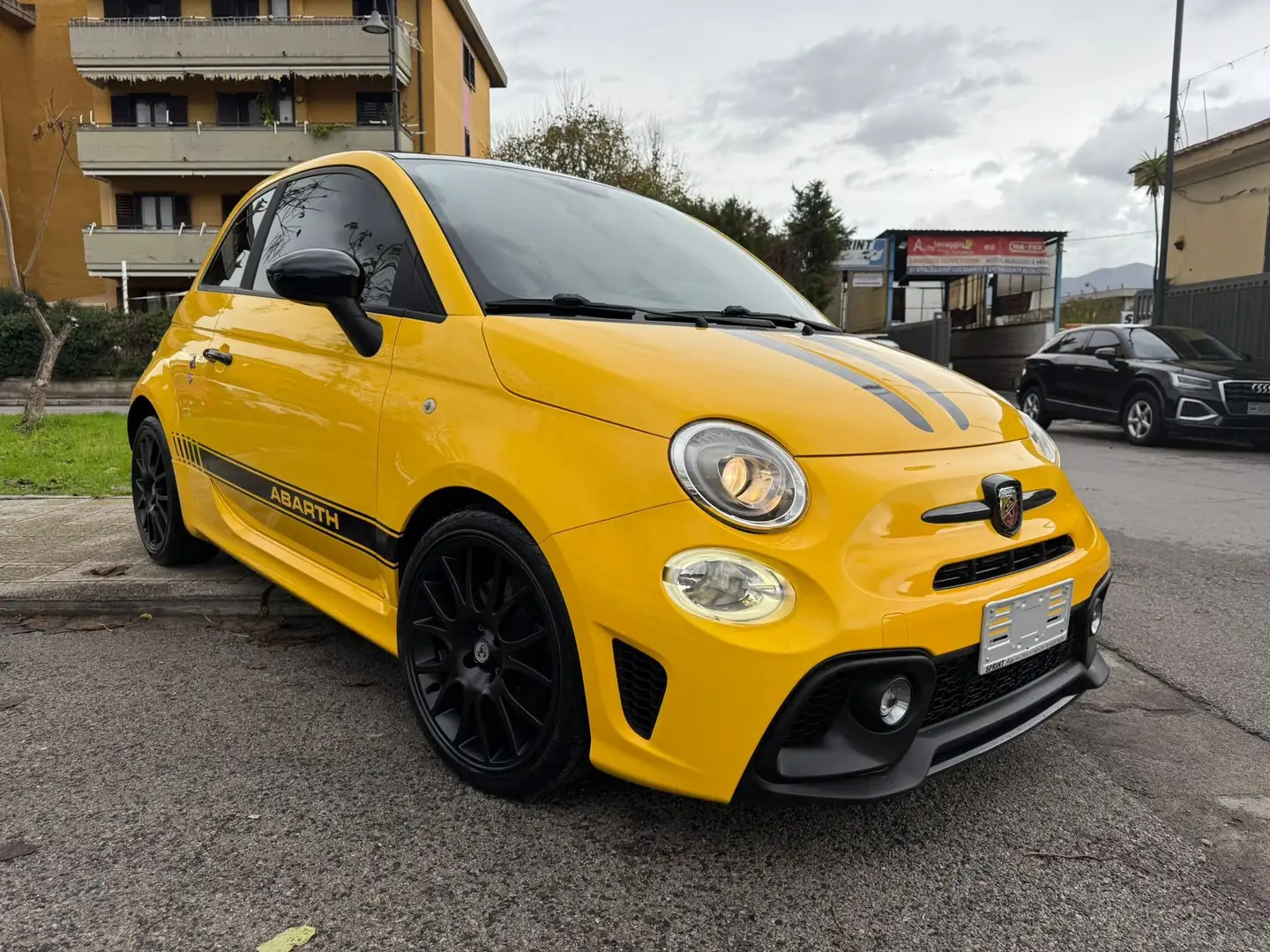 Abarth 595 Abarth 595 Spa Francorchamps 165cv 29/150 Gelb - 1