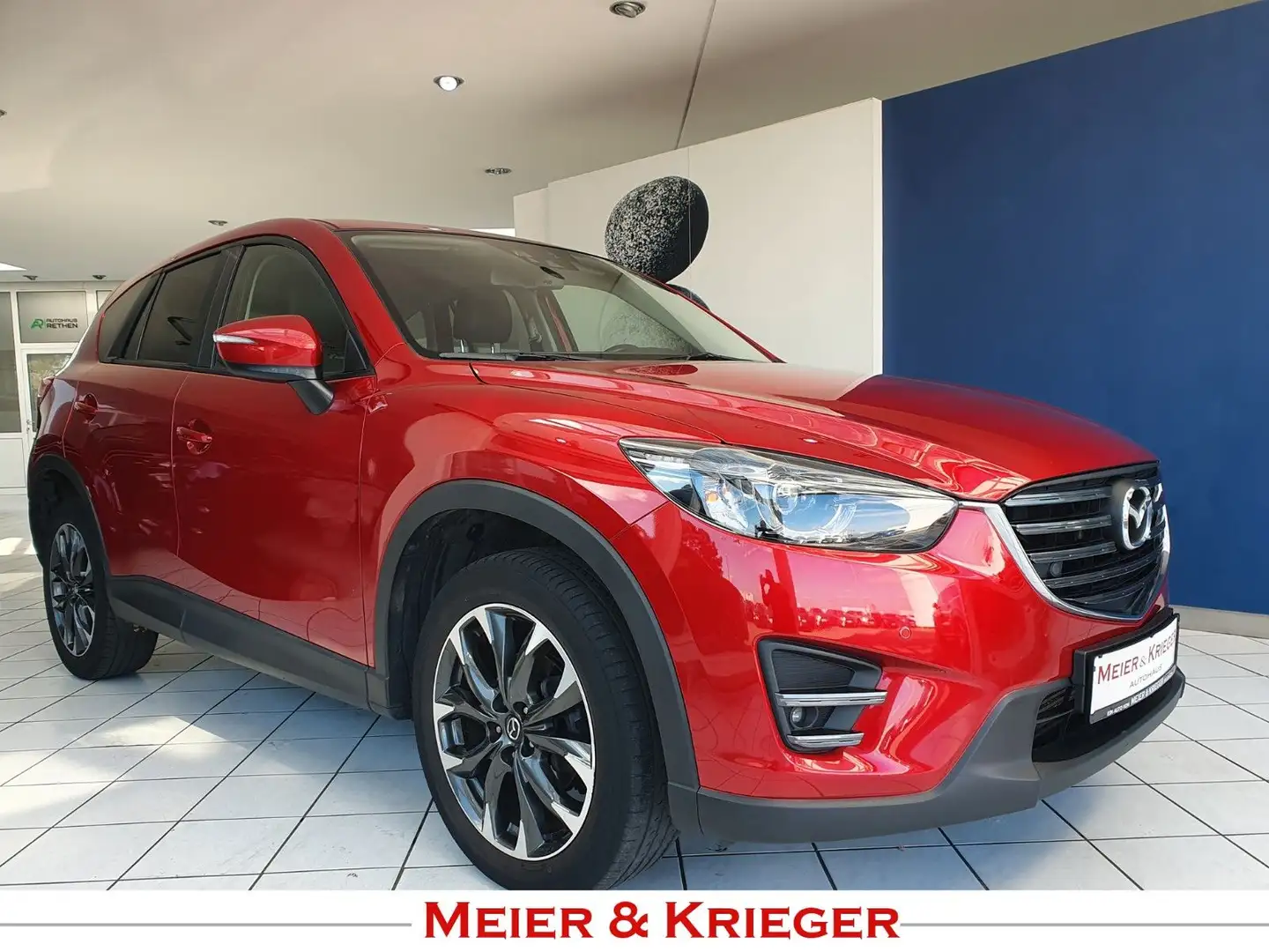 Mazda CX-5 Sports-Line AWD Leder/Navi/LED/19"/BOSE Rot - 1