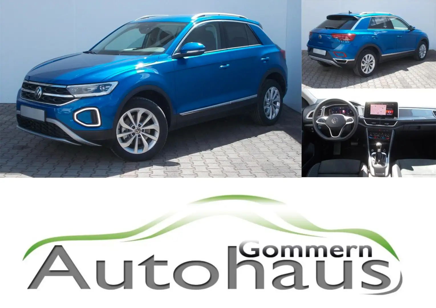 Volkswagen T-Roc 2.0 TDI DSG Style *LED * AHK * Kamera *uvm Blau - 1