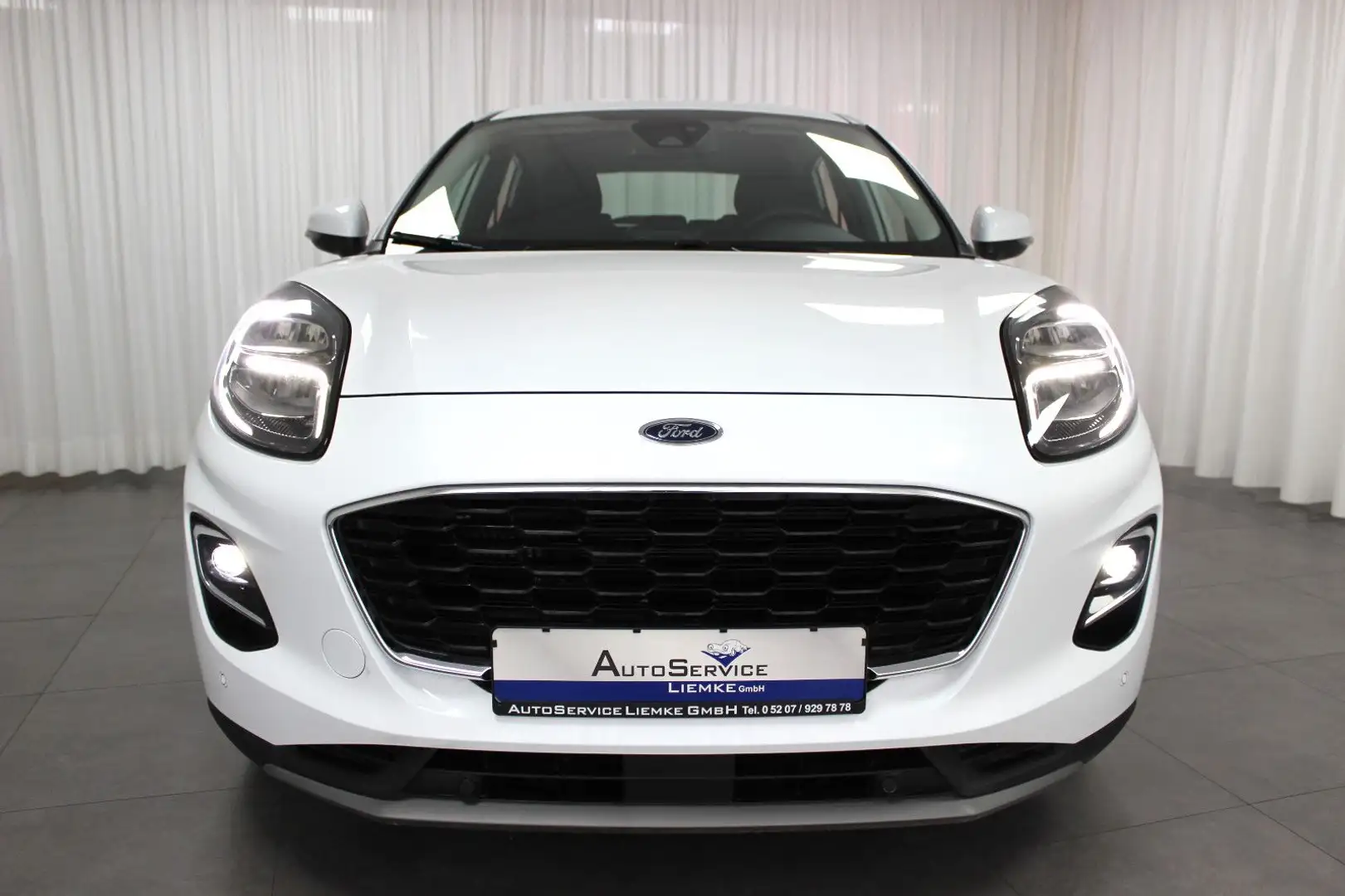 Ford Puma TITANIUM 155PS SHZ TEL NAV LED ACC Spurw. Weiß - 2