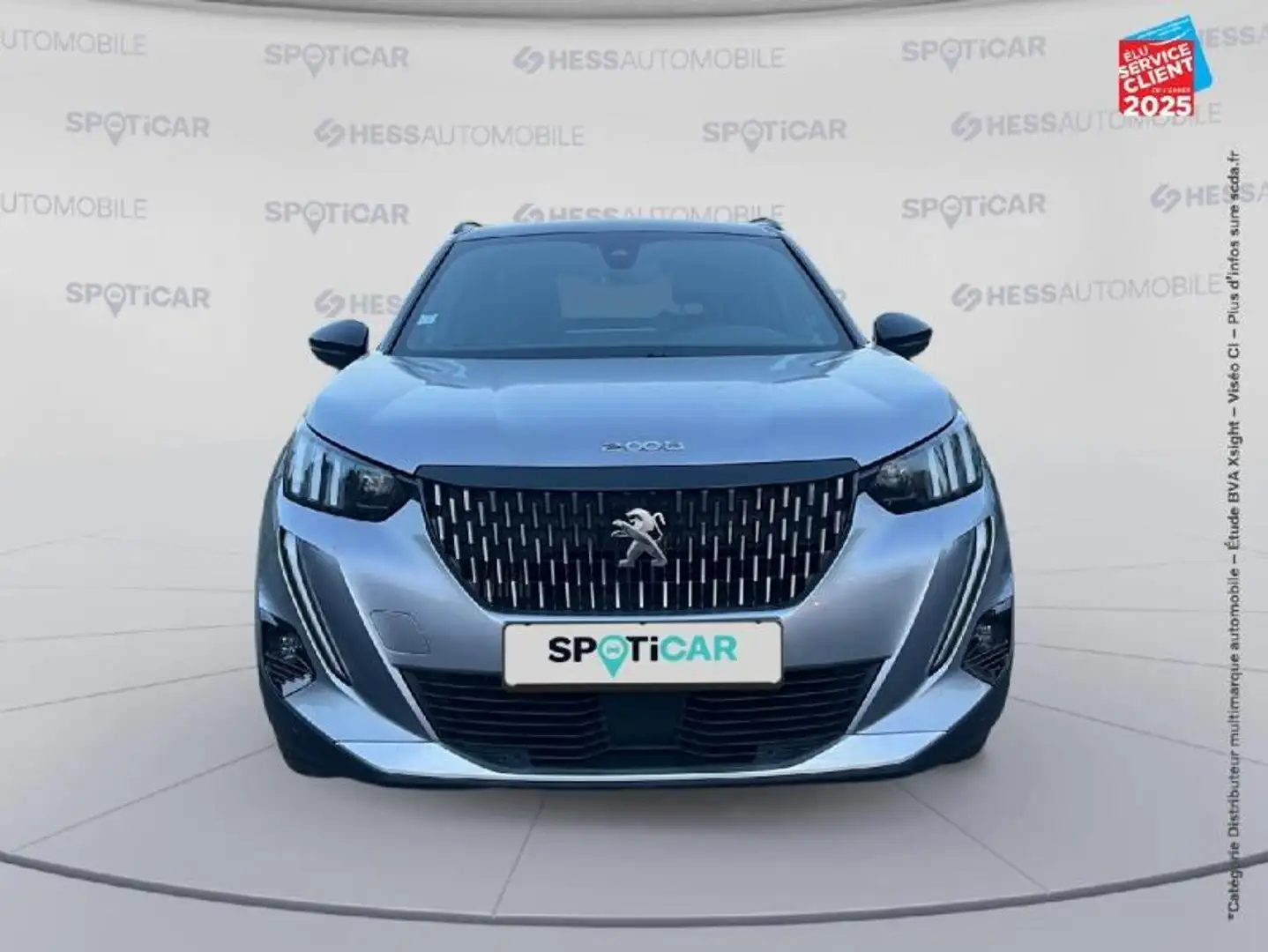 Peugeot 2008 1.2 PureTech 130ch S\u0026S GT EAT8 Gris - 2