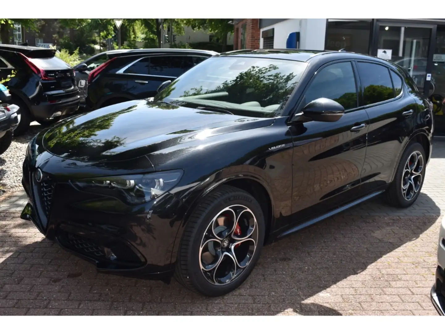 Alfa Romeo Stelvio Veloce Q4 2.0 Turbo - Panoramadach - Černá - 1