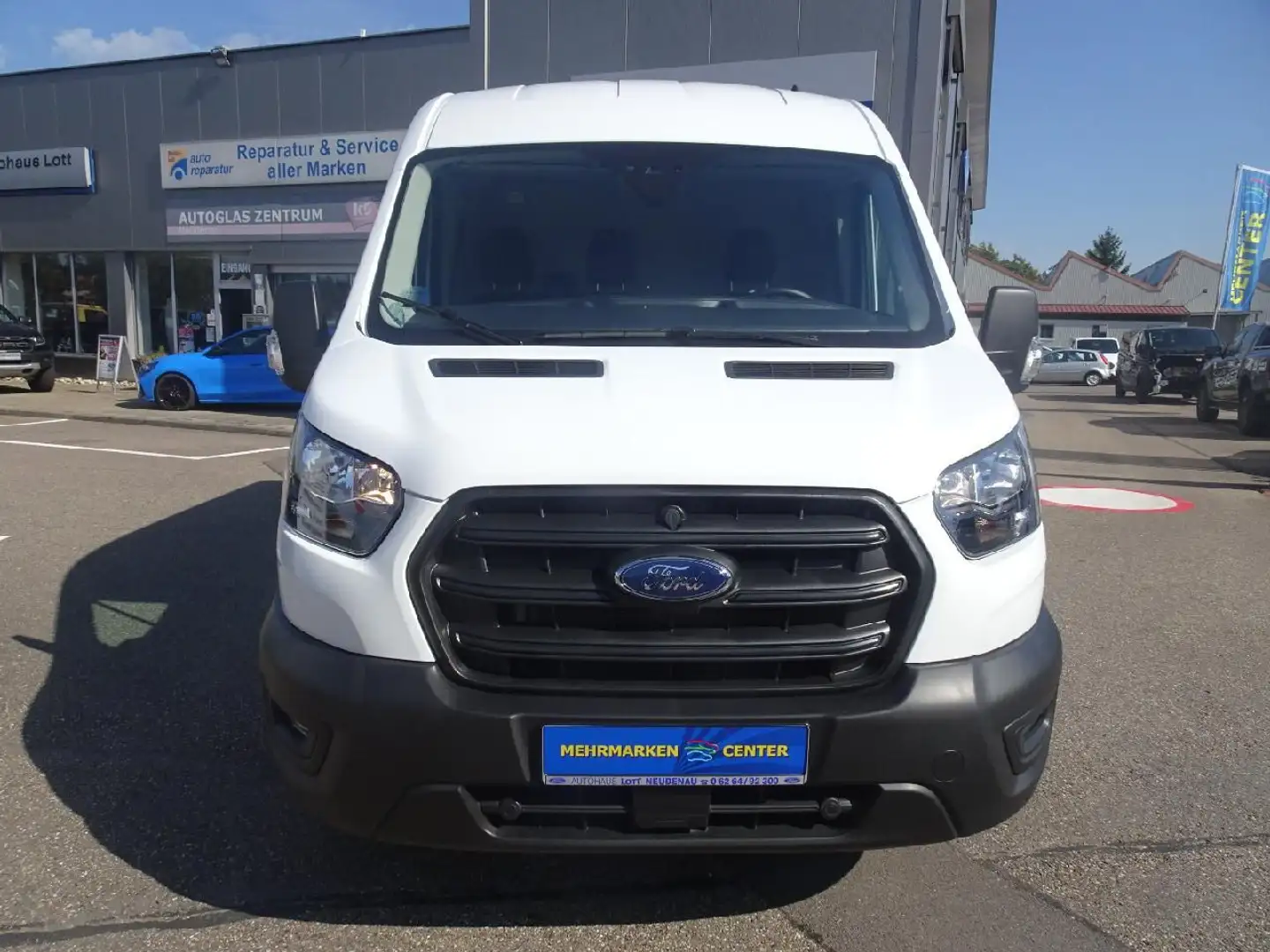Ford Transit Kasten 350 L2 H2 Limited *KAM*TEMP*KLIMA Белый - 2